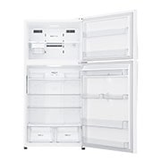 LG 20.9 Cu.Ft | Top Freezer | Energy Saving Inverter Linear Compressor, LT22HBHWLN