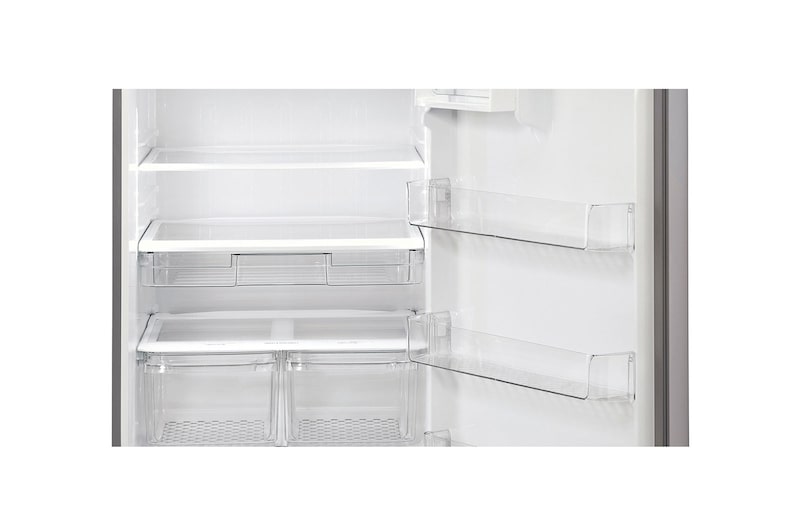 LG 23.2 Cu.Ft | Top Freezer | Smart Diagnosis | Inverter Compressor, LT24CBBVLH