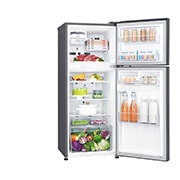 left side door open with food