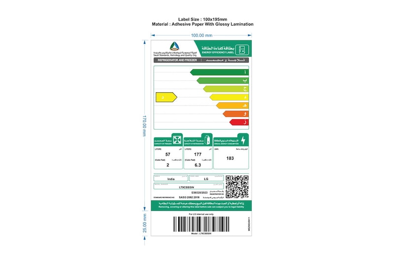 enery label