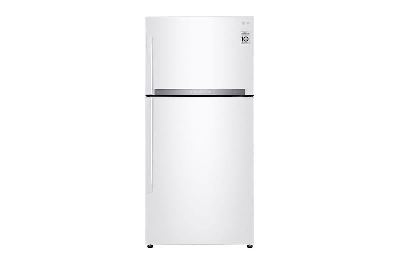 Front view of LG Large Top Fridge, Smart Inverter, 506L LT19HBHWIN