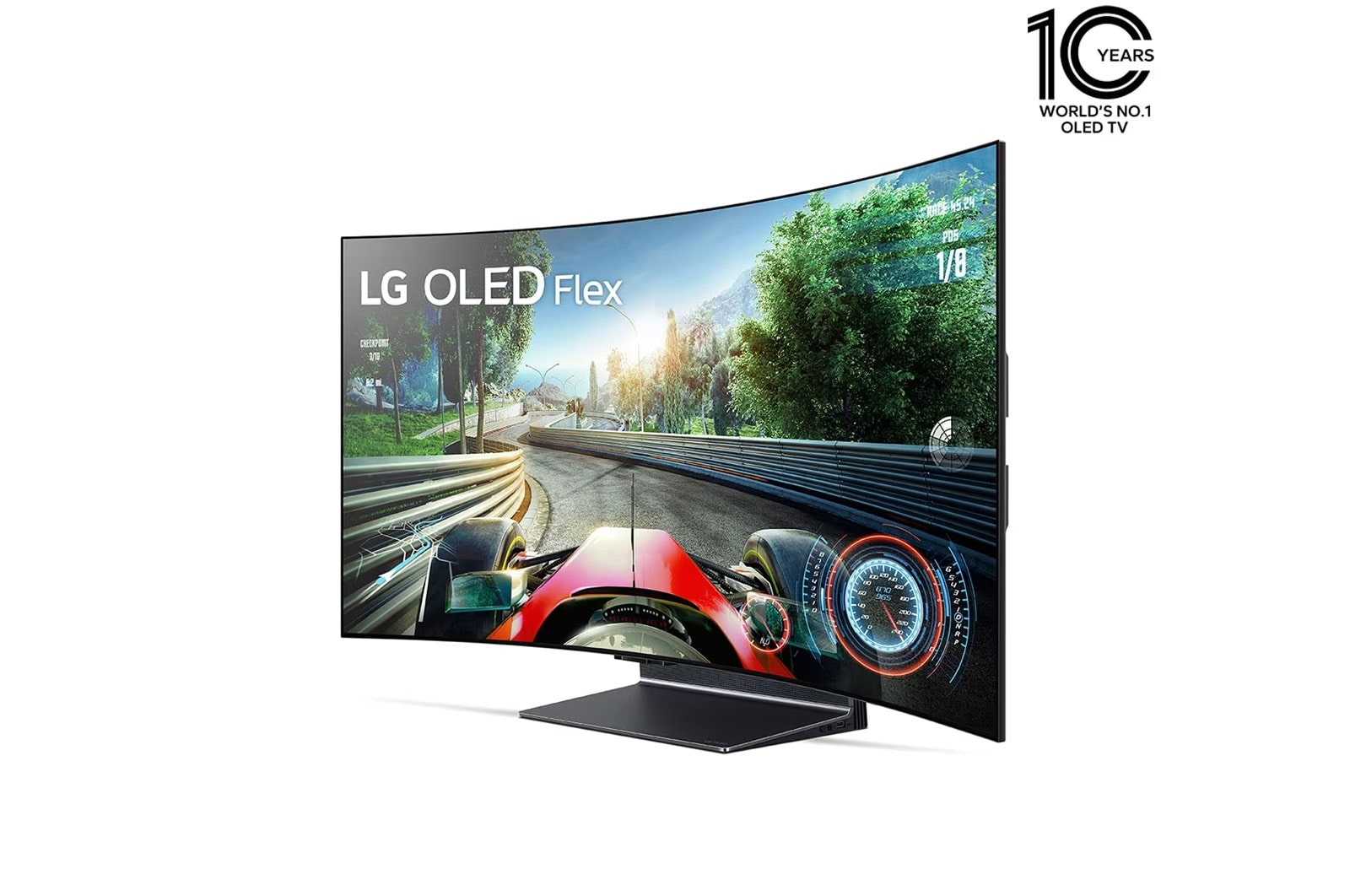 LG OLED Flex 42 Inch 4K TV Smart TV, bendable flexible screen design, SAR display, a9 Gen5 AI processor. , 42LX3Q6LA