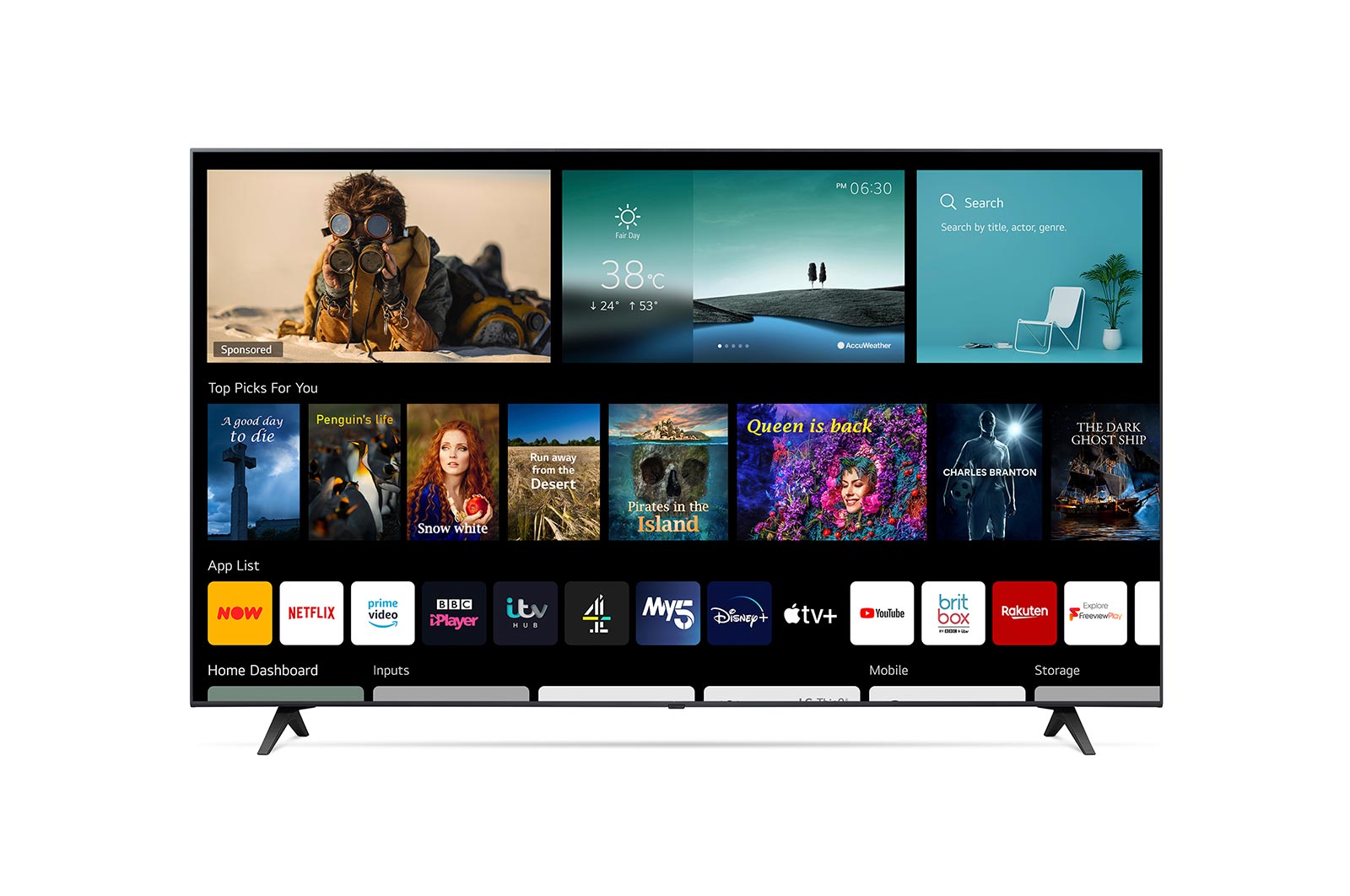LG 4K UHD 50 Inch 77 series, Quad Core Processor, Active HDR, Cinema Screen, Magic Remote & Arabic AI, 50UP7750PVB