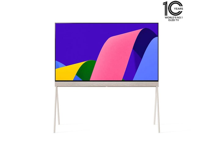 LG OLED Pose 55 Inch 4K TV Smart TV, All Around-Design, a9 Gen5 AI processor., 55LX1Q6LA