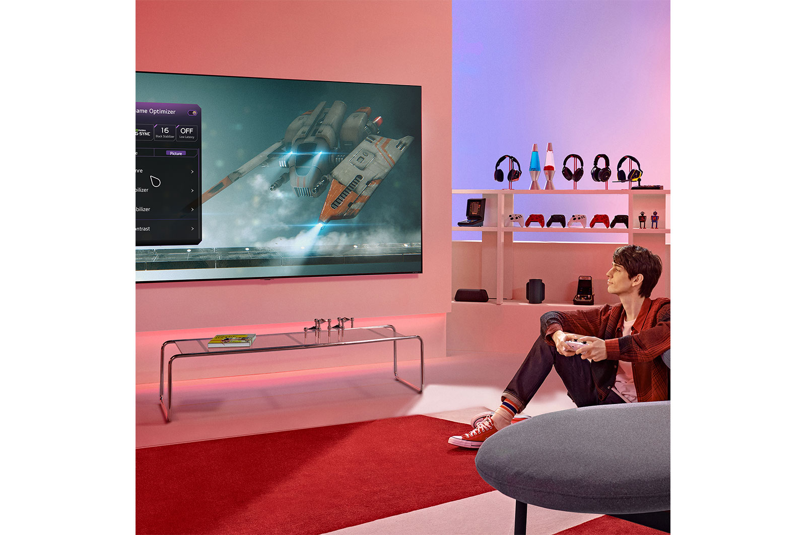 LG QNED 4K Smart TV 65 inch Series 80, a7 Gen5 4K Processor, HGiG & FreeSync for gaming., 65QNED806QA