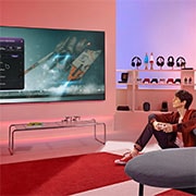 LG QNED 4K Smart TV 65 inch Series 80, a7 Gen5 4K Processor, HGiG & FreeSync for gaming., 65QNED806QA
