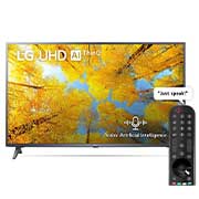 LG UHD 4K Smart TV 43 inch Series 75, HDR10 Pro, a5 Gen5 AI Processor 4K, HGiG., 43UQ75006LG