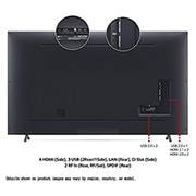 LG UHD 4K Smart TV 82 inch Series 80, HDR10 Pro, Dolby Vision, Dolby Atmos, a7 Gen4 AI Processor 4K, HGiG., 82UP8050PVB