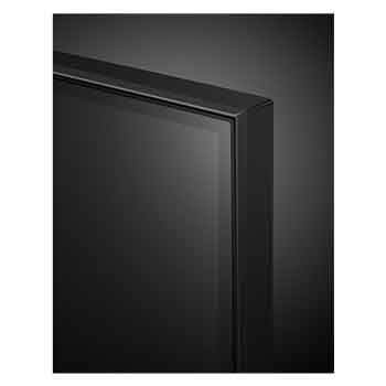 Close-up of the top edge of LG UHD TV, 98UT90