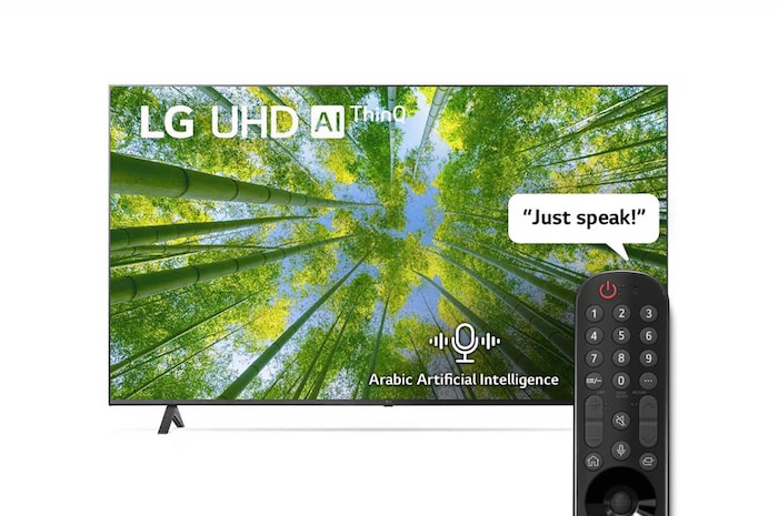 LG UHD 4K Smart TV 60 inch Series 79 HDR10 Pro, Bezeless design, a5 Gen5 AI Processor 4K, HGiG., 60UQ79006LD