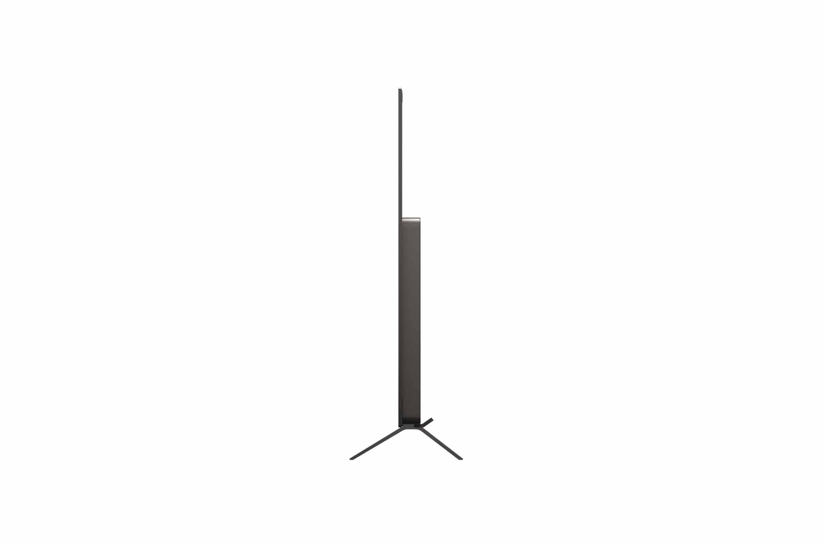 Side view of LG OLED AI B5 4K Smart TV.