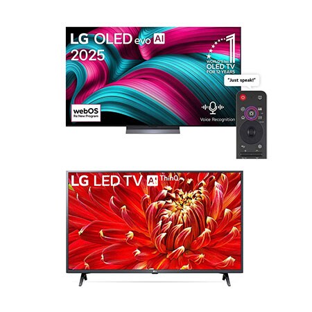 77 inch LG OLED evo AI C5 4K 144Hz Smart TV AI Magic remote