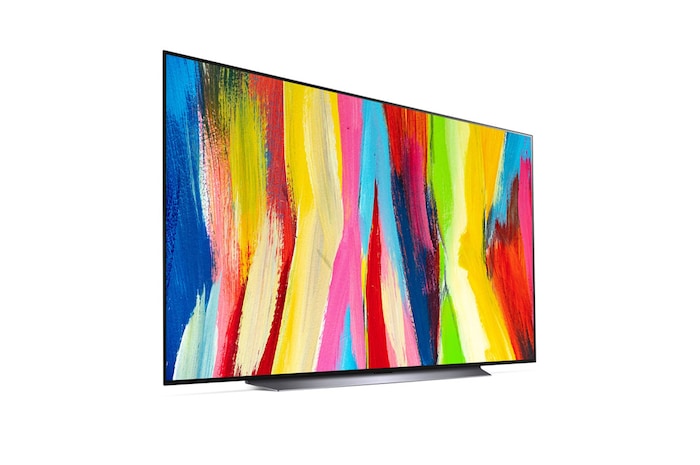 LG 4K OLED Smart TV 83 inch Series C2, a9 Gen5 4K Processor, G-Sync & FreeSync for gaming. 1ms response time., OLED83C26LA