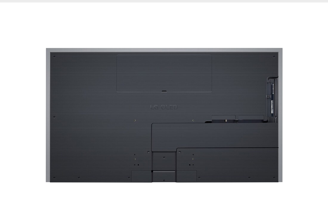Rear view of LG OLED evo TV, OLED G4