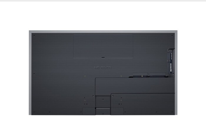 Rear view of LG OLED evo TV, OLED G4