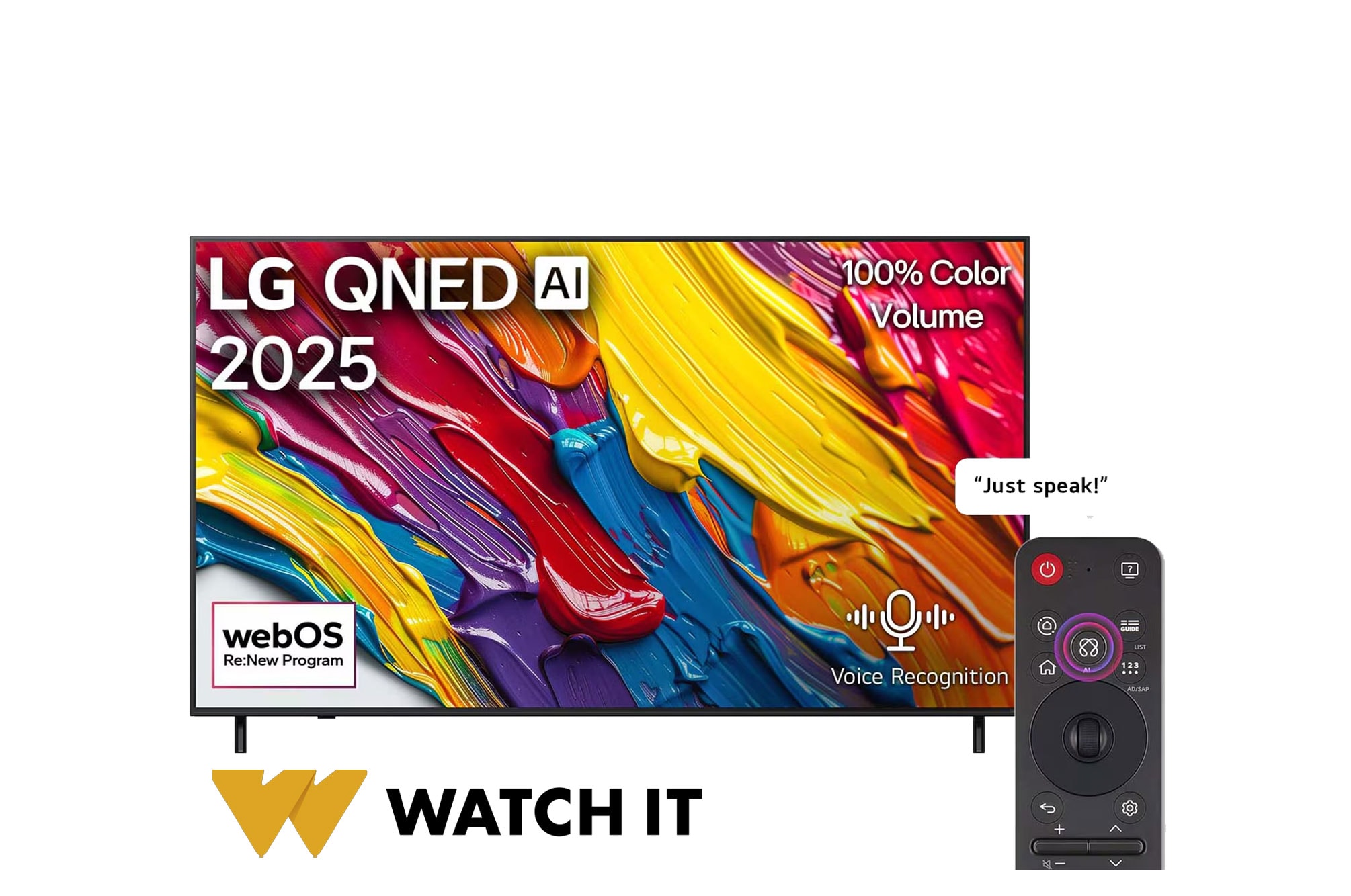 75 inch LG QNED AI QNED82 4K Smart TV AI Magic remote HDR10