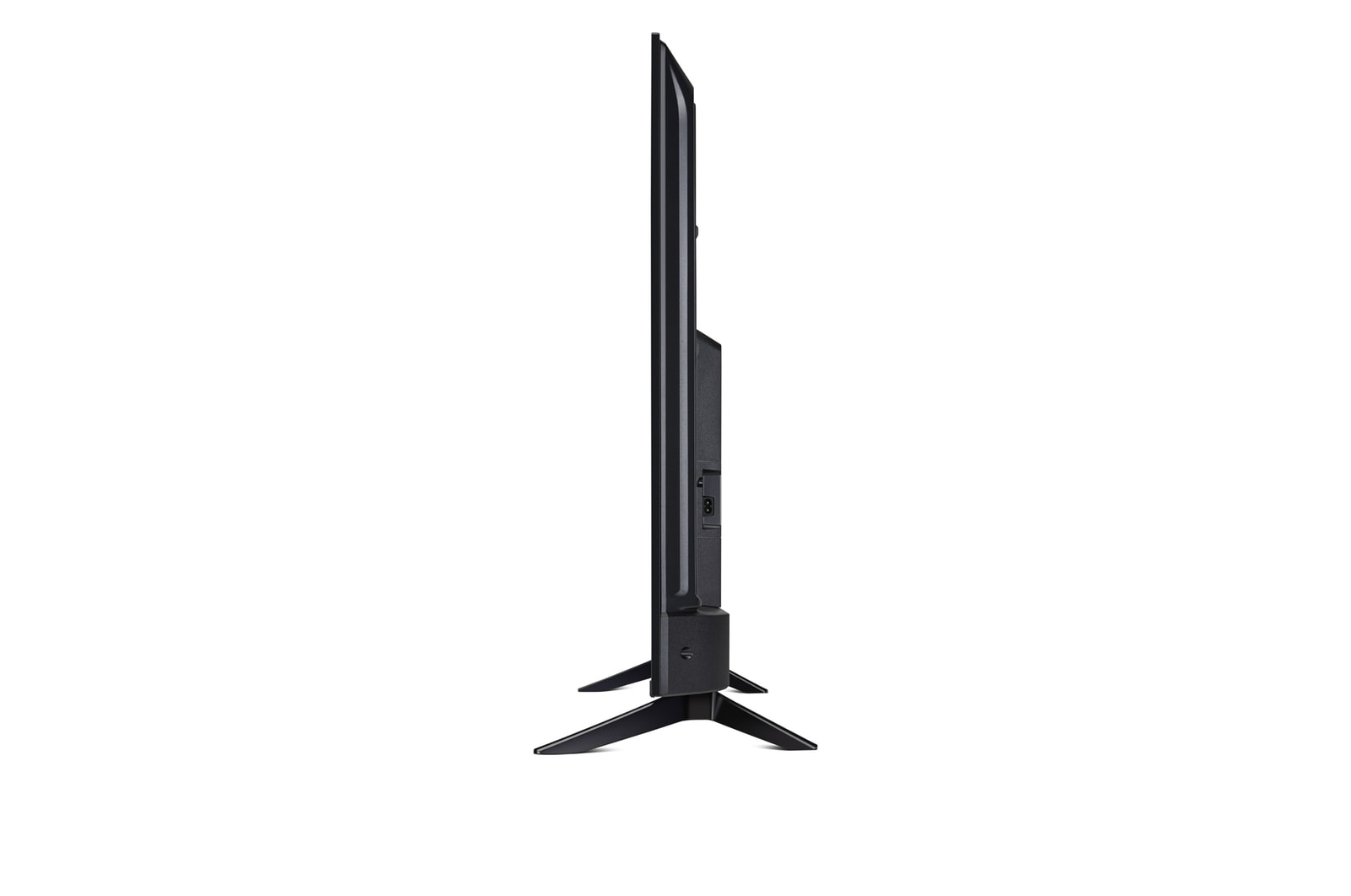 Side view of LG UHD TV, UT