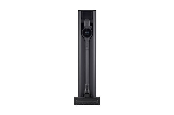 Washer and Dryer Single Unit | 21KG | Front Load with Centre Control™ | AI DD | TurboWash ™ 360 | Steam+™ | Arabic Control panel Only + LG CordZero™ A9Kompressor, Auto Emptying charging station, Handstick Vaccum Cleaner 