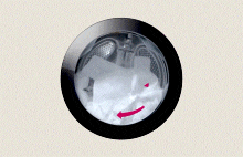 The washing motion of tumbling