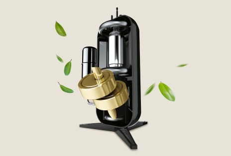 An image of LG AI dual inverter heat pump