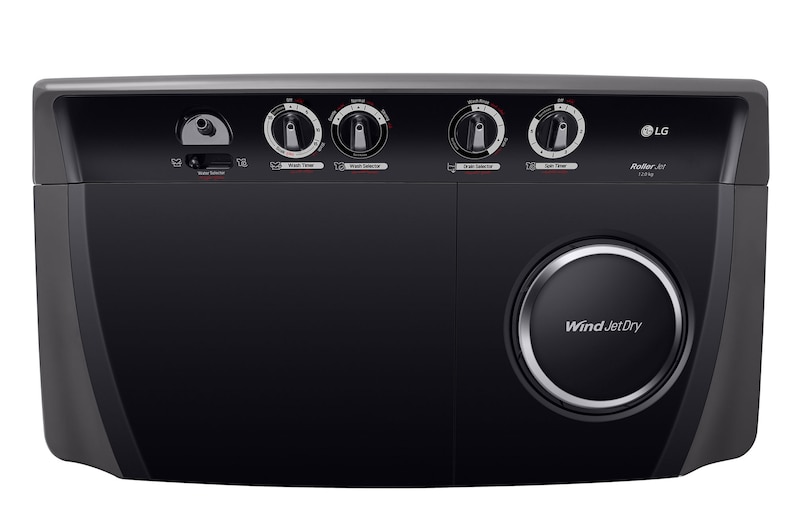 LG 12kg | Twin Tub | Roller Jet Pulsator | Wind Dry, WTT1210OM1