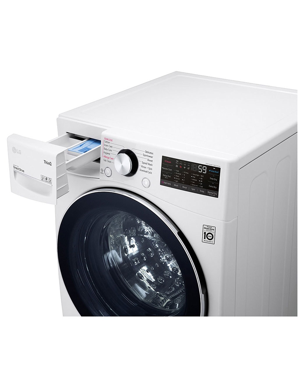 LG WF1310WHT Washing Machine Reliable Cleaning LG Saudi LG SA