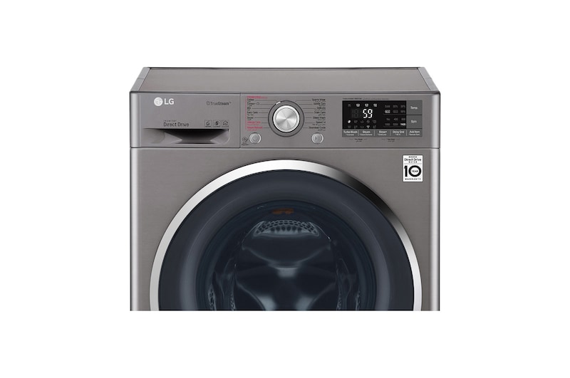 LG 9kg Front load washing machine, Steam, Smart ThinQ (Wi–Fi), WFS0914XM