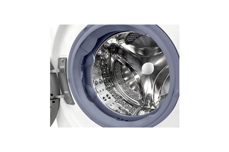 LG 10.5 kg Front Load washing Machine with AI DD™ ,White color , WFV1114WHT