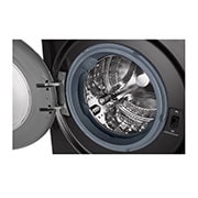 LG 12 kg Front load | Bigger capacity in same size | Tempered Glass Door , WFV1214BST1