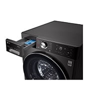 LG 12 kg Front load | Bigger capacity in same size | Tempered Glass Door , WFV1214BST1