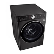 LG 12 kg Front load | Bigger capacity in same size | Tempered Glass Door , WFV1214BST1