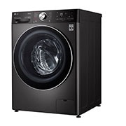 LG 12 kg Front load | Bigger capacity in same size | Tempered Glass Door , WFV1214BST1