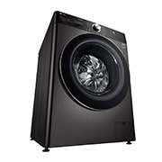 LG 12 kg Front load | Bigger capacity in same size | Tempered Glass Door , WFV1214BST1