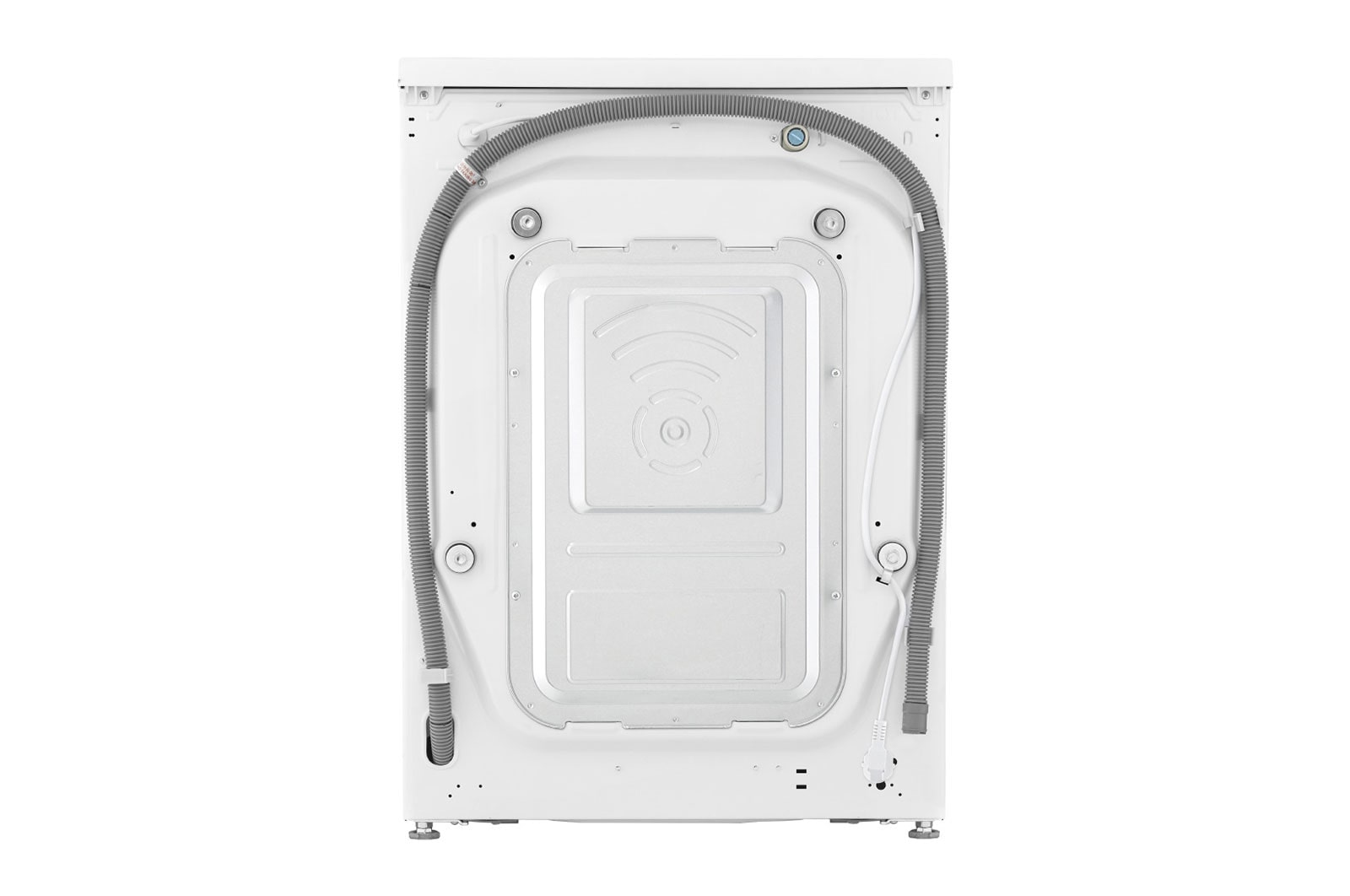 LG Capacity 12kg, Front Load, White Color, TrueSteam, 6 Motion DD, Inverter Direct Drive Motor, WFV1214WHT1
