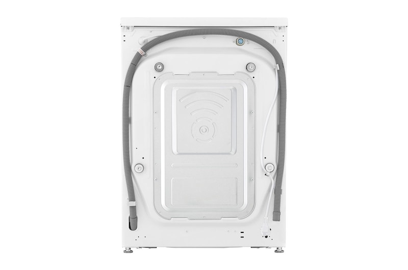 LG Capacity 12kg, Front Load, White Color, TrueSteam, 6 Motion DD, Inverter Direct Drive Motor, WFV1214WHT1