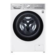 LG 12 kg Front load washing machine with AI DD™ (Intelligent Care with 18% More Fabric Protection) , White colour ,Bigger capacity in same size,SmartThinQ™ (Wi-Fi), Tempered Glass Door,Stainless Lifter., WFV1214WHT1