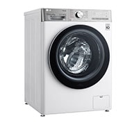 LG 12 kg Front load washing machine with AI DD™ (Intelligent Care with 18% More Fabric Protection) , White colour ,Bigger capacity in same size,SmartThinQ™ (Wi-Fi), Tempered Glass Door,Stainless Lifter., WFV1214WHT1