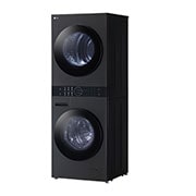 LG 13/10kg LG WashTower™ with Centre Control™, Black Steel color, WK1310BST