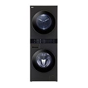 LG 13/10kg LG WashTower™ with Centre Control™, Black Steel color, WK1310BST