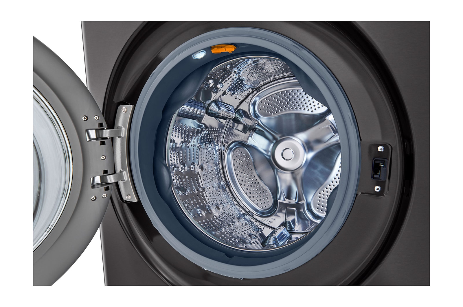 Washing machine drum view