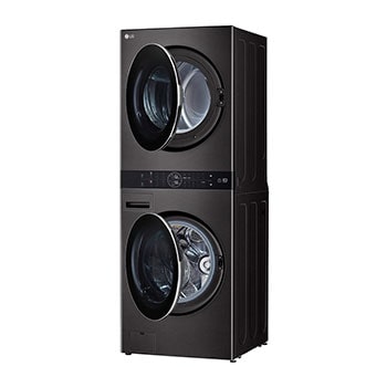 Right side view with door open