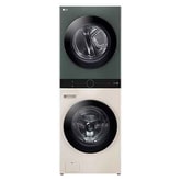 LG 25kg Washer / 20kg Dryer│ Front load WashTower │ Central control│ Integrated│ Intelligent Laundry Solution│ AI DD│ TurboWash 360│ Steam│ Nature Beige/ Green│ Arabic Control panel Only