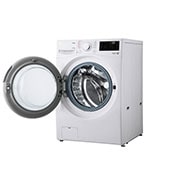 LG 13 kg Washer with 7 Kg Dryer,  Front Load washing Machine with AI DD™ (Intelligent Care with 18% More Fabric Protection) ,White color,ThinQ™ (Wi-Fi), WS1308WHT