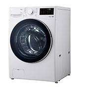LG 13 kg Washer with 7 Kg Dryer,  Front Load washing Machine with AI DD™ (Intelligent Care with 18% More Fabric Protection) ,White color,ThinQ™ (Wi-Fi), WS1308WHT