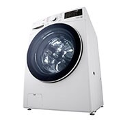 LG 13 kg Washer with 7 Kg Dryer,  Front Load washing Machine with AI DD™ (Intelligent Care with 18% More Fabric Protection) ,White color,ThinQ™ (Wi-Fi), WS1308WHT