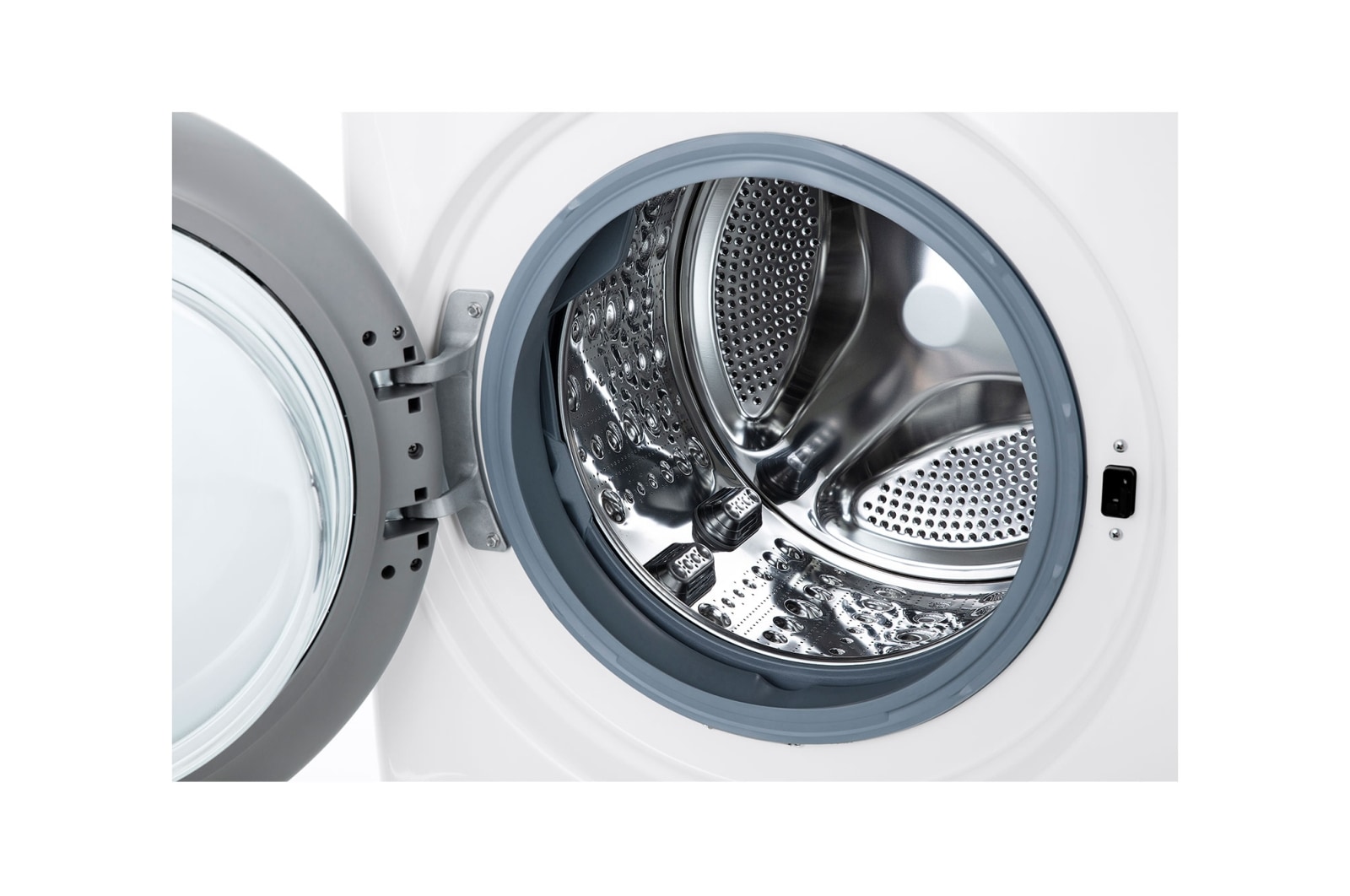 LG 13 kg Washer with 7 Kg Dryer,  Front Load washing Machine with AI DD™ (Intelligent Care with 18% More Fabric Protection) ,White color,ThinQ™ (Wi-Fi), WS1308WHT