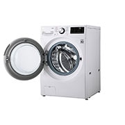 LG 14 kg Washer with 8 kg Dryer Front Load washing Machine, White Colour, AIDD, Washer and Dryer In One, Turbo Wash, Steam, Add Item, Inverter Direct Drive, Smart Diagnosis, ThinQ™, WS1408WHT