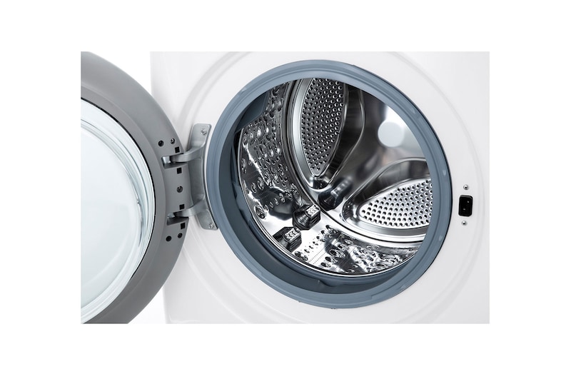 LG 14 kg Washer with 8 kg Dryer Front Load washing Machine, White Colour, AIDD, Washer and Dryer In One, Turbo Wash, Steam, Add Item, Inverter Direct Drive, Smart Diagnosis, ThinQ™, WS1408WHT