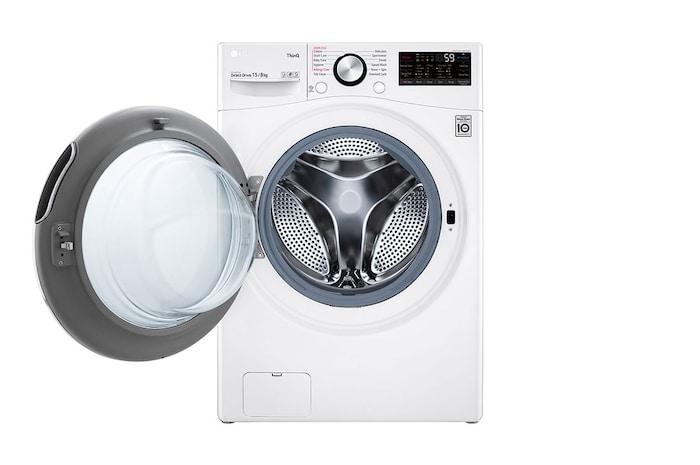 front door open view