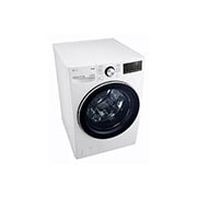 LG 15 kg Washer with 8 kg Dryer Front Load washing Machine, White Colour, AIDD, Washer and Dryer In One, Turbo Wash, Steam, Add Item, Inverter Direct Drive, Smart Diagnosis, ThinQ™, WS1508WHT